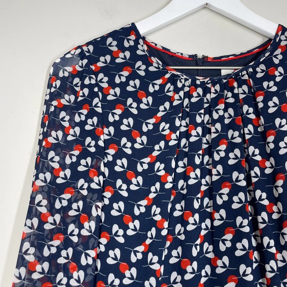 Boden Black and White Floral Maxi Dress - Picture 4 of 12